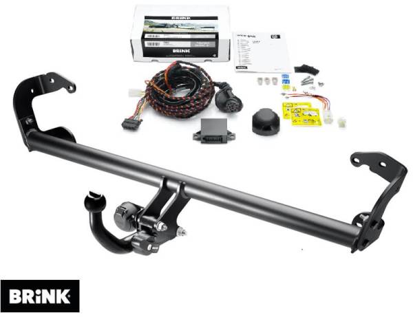Anh�ngerkupplung mit Elektrosatz