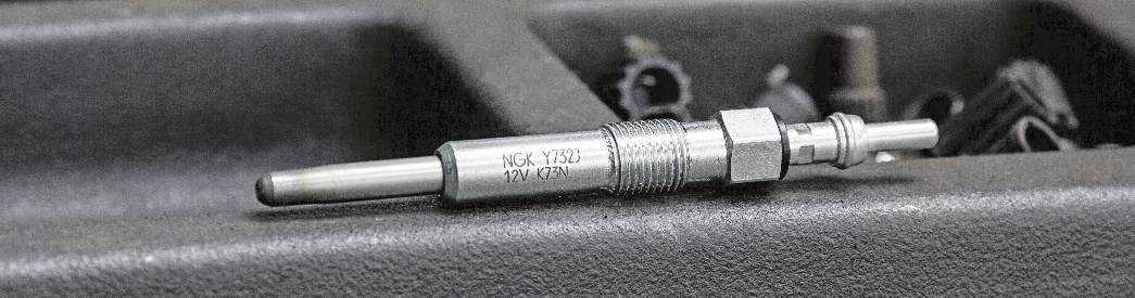 Die Gl�hkerzen sind eine Kaltstarthilfe f�r den Dieselmotor. Gl�hkerze wechseln