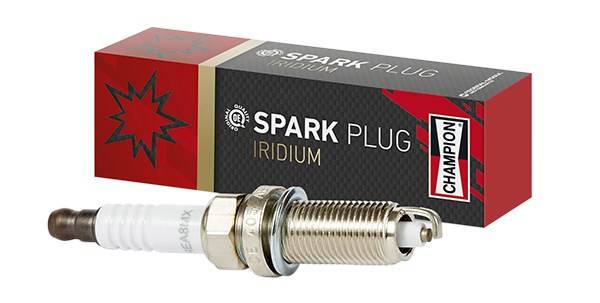 Iridium-Z�ndkerzen sind besonders haltbar. Iridium-Zuendkerze von Champion