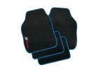 PETEX Fußmatten Universal Rand blau Material Polyester, Art.-Nr. 11380005