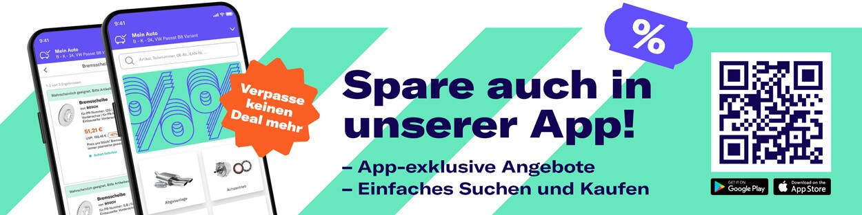 Spare auch in unserer App